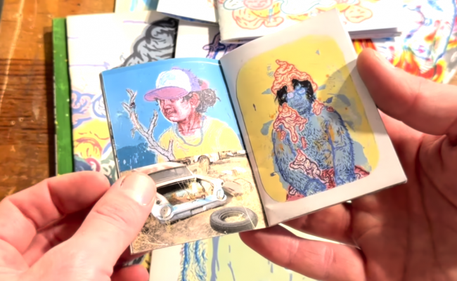 The Zine-Making Process That Got This Artist Into Tokyo & New York Galleries