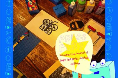 Press Play: LEGO Printmaking Workshop by peachfuzzines